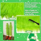 2 Pack Plush Faux Fur Fabric Precut Strips fluffy Fuzzy Craft Fur Cuts For Diy 
