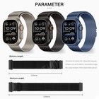 For Apple Watch 11 10 9 8 7 6 5 4 Se 3 2 1 49mm Magnetic Metal Loop Band Strap