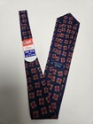Vintage Vanzon Thai Silk Tie Deadstock 100  Silk Businesswear 80s 90s Nos Nwt