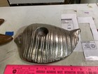 Wooden Starfish 12    Inches Long And Metal Conch Shell About 8    Inches Long India