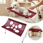 Dog Grooming Hammock Breathable Multifunctional Foldable Pet Bathing Stand