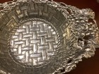 Arthur Court Serving Bowl lattice Work grapes grape Leaves Design c 1998 lovely