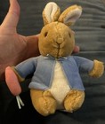 Eden Beatrix Potter Peter Rabbit Plush Baby Bunny Stuffed Soft Toy With Carrot