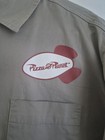 Disney Our Universe Pizza Planet Work Shirt Medium Gray  M 23x26 