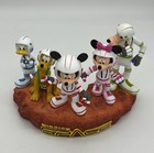 Disney Epcot Mission Space Mickey Minnie Goofy Pluto Donald Bobblehead Figurine