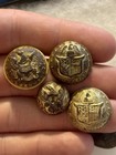 Civil War Confederate And Union Button Collection Dug In Virginia