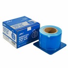 12 Rolls Dental Barrier Film Roll Tape Adhesive 1200 Sheets Size 4  X 6  Blue