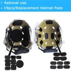 Universal Helmet Padding Replacement Motorcycle Tactical Cushions Eva Foam Pads