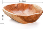 Wood Root Dish Bowl  Natural Wooden Bowl Snack Bowl  Handmade Serving Bowl For C