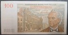 1953 Belgium 100 Francs P129a 2997n640 