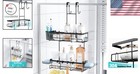 Over-the-door Shower Caddy - Easy Install  No Drilling