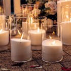 Wdhodec 18 Pcs Clear Glass Cylinder Vase Hurricane Candle Holders 6  8 