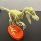 Vintage Glow-in-the-dark Dinos Velociraptor  Skeleton