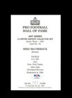 Mike Mccormack Psa Dna Coa Signed Goal Line Art Card Autograph