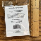 Apple Pie Memories Acrylic Stamp Block Asst  Set 3 pkg  1 2  Inch Thick  New