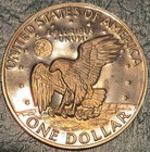 1974 S Proof Dcam  ms  Eisenhower Dollar   free Shipping  