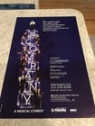 Company Raul Esparza  Elizabeth Stanley Broadway Window Card poster Cast Signed