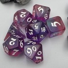 Gaming Dice Lot Of 5 Sets Polyhedral Resin Role D d 