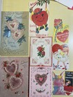 Vintage Lot Of Valentine   s Day Cards Signed Crafting 1  Lb