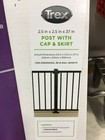 Trex Bkal252537rcap Signature 2-1 2  X 2-1 2  X 3-1 4  Charcoal Black Deck Post