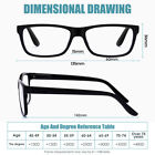 4 Pair Rectangular Spring Hinge Power Reading Reader Glasses For Mens Womens 1-3