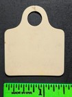 Vintage 1920s Texaco Oil And Grease Record Celluloid Tag
