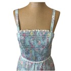Vintage 1970s This Is Yours San Francisco Maxi Dress Floral Size M 6 Union Made
