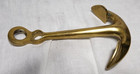 Brass Anchor Decor