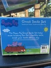 Peppa Pig Travel Toothbrush  Holder   Rinse Cup Great Smile Set New In Box  1