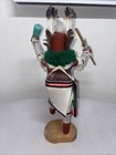 12    Signed G  Largo Kachina Doll Badger Original Native American Wood Sculpture