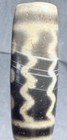 Tibetan Old Agate 6 Portal Eye  Wave Dzi Bead silkworm Lines  Talisman  Charm       