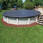 18 Ft  Round Blue Above-ground Winter Pool Cover Thick Lightweight Durable New