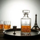 Kanars Whisky Decanter 25 Oz Crafted Crystal Liquor Bottle For Men Dad