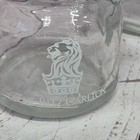 Vtg Ritz Carlton Clear Glass Mini Jars Bail Wire Lid  4pk 