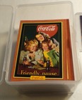 1995 Coca Cola Trading Card Set   2 Special Santa Cards Great