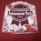 Carowinds Amusement Park 1973 World Famous Nc sc Border Retro T-shirt Adult Xl