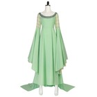 Dresses For Women Luxury Empire Dress Long Train With Headwear Halloween Cosplay