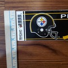Vintage Wincraft Pittsburgh Steelers Bumper Sticker Nfl Football Decal