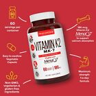 Vitamin K2 Menaq7 Supplement 180mcg -vitamin K2 Mk7 Supports Bone   Heart Health