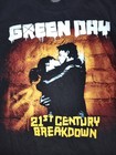 Men s Green Day 21st Century Breakdown L s T-shirt M Two Sided Aop Concert Rare