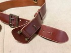 Original Wwi Us Army Office M1917 Sam Browne Field Belt   Strap-fits To A 34 In