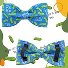  Dog Collar  Dog Collar With Bow Tie Print Dog Small  pack Of 1  Dill Pickles