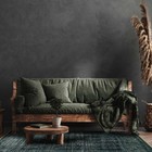 Traditional Teal Hand-knotted Area Rug 4 7  X 6 9  Oriental Carpet