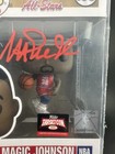 Magic Johnson Signed Funko Pop  Nba All Stars Beckett Bas Witness