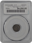 1873 3cs Three Cent Silver Pcgs   cac   3241-4 Pr66 