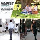 Extendable Photography Light Stand  Adjustable 6 6ft 2m Aluminum Light Tripod   