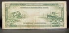 Us  20 Federal Reserve Large Size Blue Seal Note