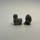 Vtg 1995 Monopoly Toys-r-us 50th Anniversary Pewter Pieces 2 Replacement Parts