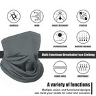6x Uv Protection Cooling Neck Gaiter Face Mask Scarf Windproof Balaclava Cover