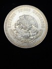 1948 Mo Mexico Silver 5 Pesos Cuauhtemoc Aztec Emperor Mint Coin Km 465 Nf041